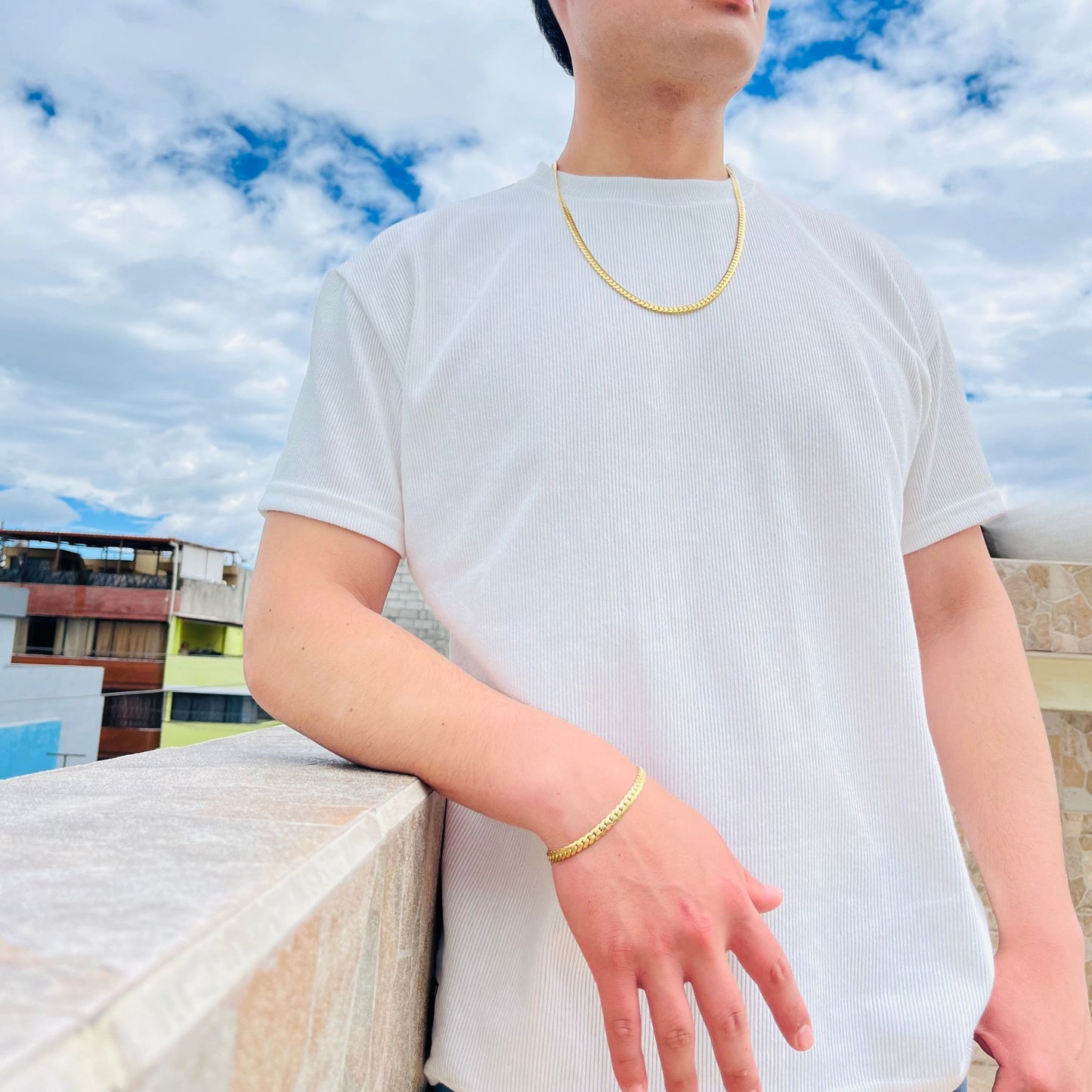 COMBO SERPIENTE CADENA + PULSERA