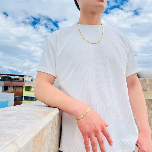 COMBO SERPIENTE CADENA + PULSERA