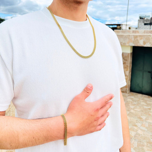 COMBO CHINESCA CADENA + PULSERA